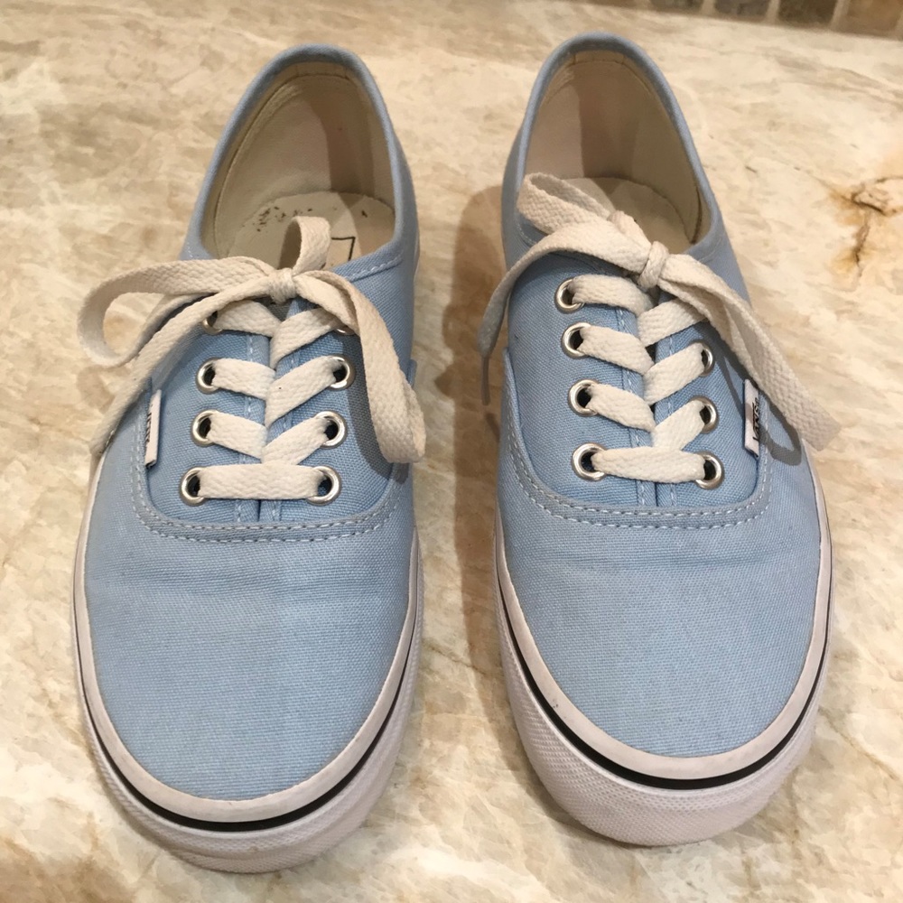 Price Drop! Vans EUC Women's Light Blue